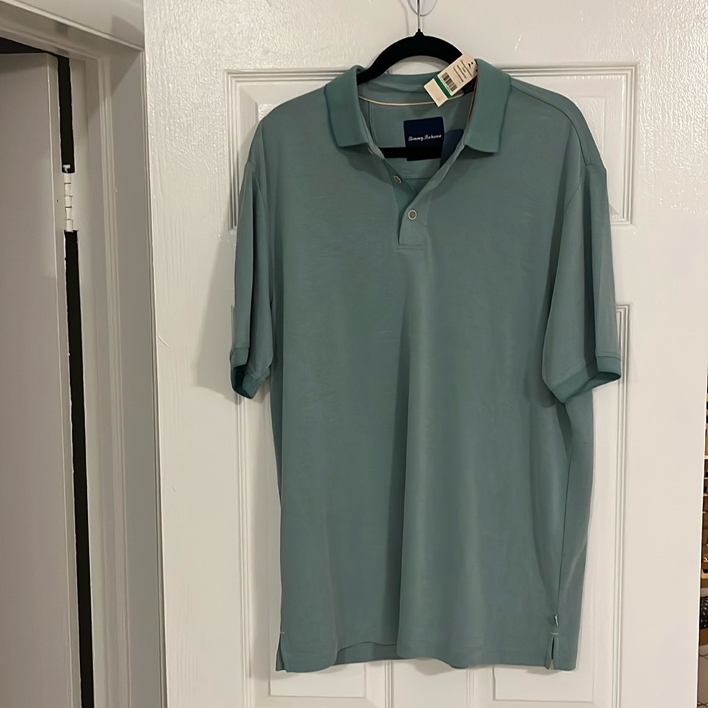 NWT Green Large Tommy Bahama polo shirt